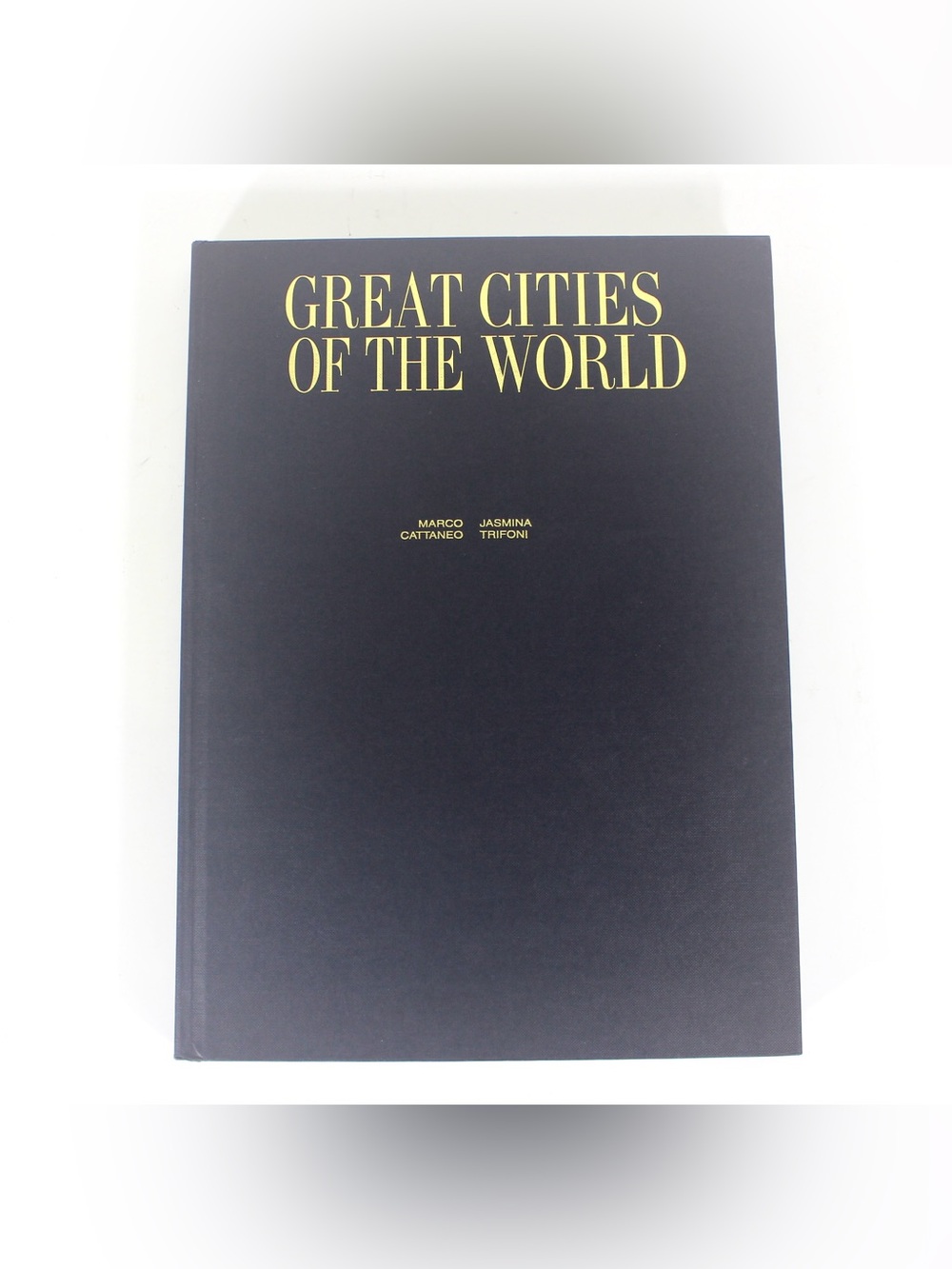 2005 Great Cities of the World Hard Cover Coffee Table Book Travel Black Gold